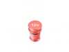 ES#4176988 - 028636ECS02-01 - Billet Power Port Plug - "12V" - Red Anodized - A little fun and function for your car! - ECS - Audi BMW Volkswagen Mercedes Benz MINI Porsche