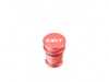 ES#4171972 - 028636ECS05-01 - Billet Power Port Plug - "Eject" - Red Anodized - A little fun and function for your car! - ECS - Audi BMW Volkswagen Mercedes Benz MINI Porsche