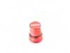 ES#4171969 - 028636ECS03-01 - Billet Power Port Plug - "CEL" - Red Anodized - A little fun and function for your car! - ECS - Audi BMW Volkswagen Mercedes Benz MINI Porsche