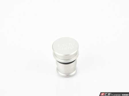 ES#4171976 - 028636ECS06-02 - Billet Power Port Plug - "Ejecto Seato" - Clear Anodized - A little fun and function for your car! - ECS - Audi BMW Volkswagen Mercedes Benz MINI Porsche