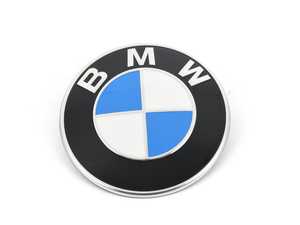 ES#3231401 - 51147463684 - Emblem - BMW "Roundel" for Hood - Tired of looking at your faded BMW Badge? Replace it with the Genuine OEM Roundel - Genuine BMW - BMW