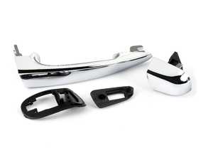 ES#3190505 - 95134 - Front Exterior Door Handle Bracket - Chrome - Fits the front right doors. - Dorman - BMW