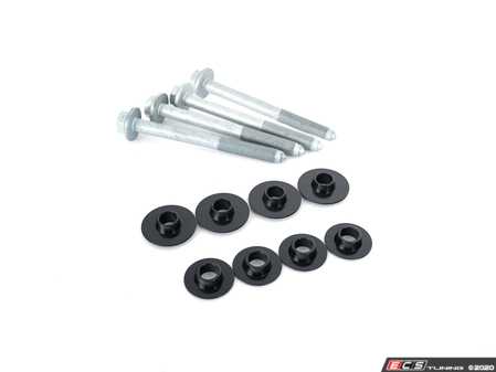 ES#3575809 - 020820ECS01-02 -  ECS Rear Subframe Locking Collar Kit - 4Motion  - Keep your rear subframe locked down and properly aligned with our in-house engineered locking collar kit - ECS - Audi Volkswagen