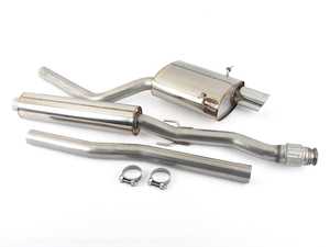 ES#3969542 - SMN006 - Scorpion Cat-Back Exhaust System 90mm Daytona Tip - Resonated - Built to last with 304 stainless steel and engineered for dyno-proven power gains. Scorpion proves performance exhaust doesn't need to be intolerably loud to sound great. - Scorpion - MINI
