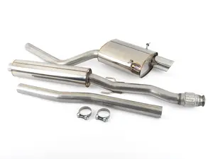 Scorpion Cat-Back Exhaust System 90mm Daytona Tip - Resonated