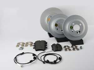 ES#4213933 - ESK6742SD - Power Stop Euro-Stop Brake Kit - Front And Rear *Scratch And Dent*  - (NO LONGER AVAILABLE) - **MISSING 1 Front Rotor**, A quality braking kit to restore braking performance - Scratch & Dent - 