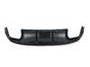 ES#4033487 - 028808ECS01 - Audi B8 S4 / A4 S-Line Rear Diffuser - Gloss Black - Add some aggressive styling to your Audi! - ECS - Audi