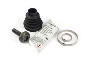 ES#2530343 - 8K0598203C - Rear CV Joint Boot Kit - Outer - Priced Each - Stop losing CV grease and extend axle joint life - Genuine Volkswagen Audi - Audi