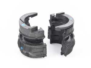 ES#3219952 - 7L0411313H - Front Sway Bar Bushing - Priced Each - Rubber stabilizer bar mounting bushing half - 4 required - Lemforder - Volkswagen