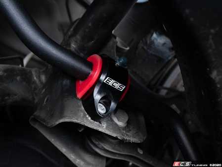 ES#3438551 - 021850ECS -  Choose-Your-Size - Billet Rear Sway Bar Mounting Kit - Enhance your rear sway bar performance with our Billet and Polyurethane sway bar mounting solution - ECS - Audi Volkswagen