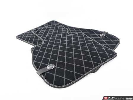 ES#3185857 - 51472447609 - Essentials Front Carpeted Factory Floor Mats Set Black - Priced As Set  - Replace or upgrade to factory MINI mats - Genuine MINI - MINI