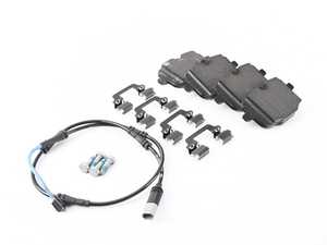 ES#3417848 - 34212449304 - Set Of Brake Pads With Wear Sensors - Genuine BMW - BMW