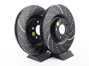ES#521641 - GD1421 - EBC Sport Rotor Kit (two pieces) - Audi - Front - EBC - Audi