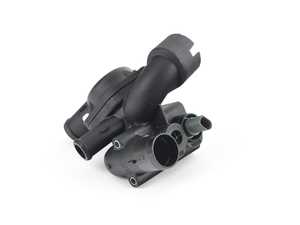 ES#3448788 - 022121111G - Thermostat Housing - Includes thermostat, gasket, and temperature sender - Hamburg Tech - Volkswagen