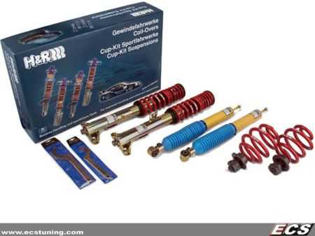 ES#4057 - 29524-2 - Street Performance Coilover Kit - Unrivaled comfort and performance. Average lowering of 1.6"-2.5"F 1.3"R - H&R - Audi