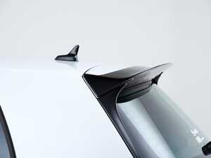 ES#4070109 - 005098LA01 -  MK7/MK7.5 GTI/Golf R Hatch Spoiler Extension - Gloss Black  - Add aggressive styling with our In-House Engineered Gloss Black Rear Hatch Spoiler! - ECS - Volkswagen