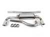 ES#2614233 - 15490 - Performance Cat-Back Exhaust System - 2.50" stainless steel with 4" Dual polished exit tips - Magnaflow - MINI