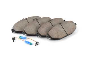 ES#3980594 - EUR1794 - Premium Ceramic Front Brake Pad Set - For those looking for a low dust replacement brake pad - Akebono - Mercedes Benz