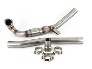 ES#3969579 - SVAGX005 - 3" Downpipe With High-Flow Sports Cat - 3.00" 304 stainless performance downpipe system with a high flow sports catalyst - Scorpion - Audi Volkswagen