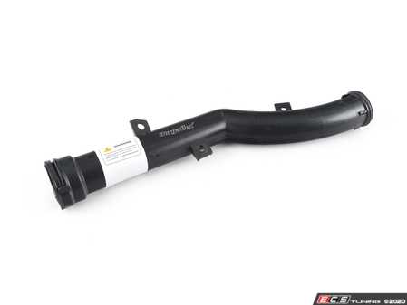 ES#3514240 - 11537589713 - Water Pipe With Clip - Located between the water pump and the thermostat housing / MINI Cooper coolant pipe - Burgaflex - MINI