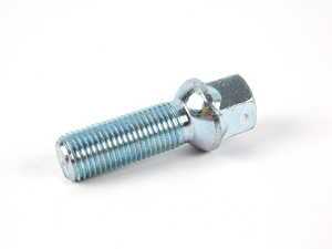 ES#3560810 - S17D35R13 - Ball Seat Wheel Bolt - 14x1.5x35mm - Priced Each - Zinc-coated wheel bolts made specifically for OE wheels - ECS - Audi Volkswagen