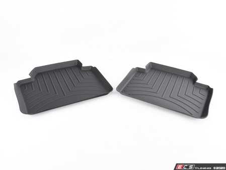 ES#2837687 - 444102 - F30/F31 Rear FloorLiner - Black - Laser measured for perfect fitment and ultimate protection against moisture and debris - WeatherTech - BMW