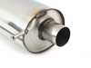 ES#2827349 - SSXAU212 - Cat-Back Exhaust System - Resonated - C5 RS6 - 2.75" stainless steel with dual oval black tips - Milltek Sport - Audi