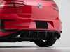 ES#4056669 - 029353ECS01-01KT -  MK7 GTI Gloss Black Rear Diffuser - Add aggressive styling with our In-House Engineered Gloss Black Rear Diffuser! - ECS - Volkswagen