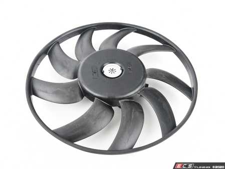 ES#3469477 - 8K0959455K - Electric Cooling Fan - Left - 400Watt 400mm fan behind the radiator - Valeo - Audi