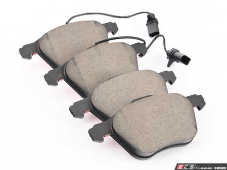 ES#4136142 - 7M3698151A - Premium Ceramic Brake Pad Set - Front - Ceramic composite developed to meet low dust & noise requirements. - Brembo - Volkswagen
