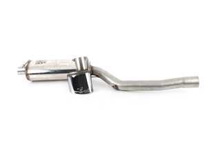 ES#3055340 - 764335 - Performance Rear Muffler - Left Side - 100% handcrafted in Italy. Stainless steel construction. Legendary sound! - Supersprint - Audi