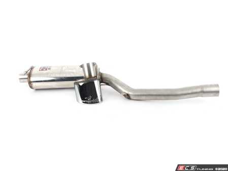 ES#3055340 - 764335 - Performance Rear Muffler - Left Side - 100% handcrafted in Italy. Stainless steel construction. Legendary sound! - Supersprint - Audi