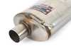 ES#3055340 - 764335 - Performance Rear Muffler - Left Side - 100% handcrafted in Italy. Stainless steel construction. Legendary sound! - Supersprint - Audi