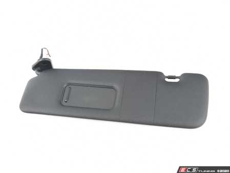 ES#2498332 - 51167294697 - F12 Sun Visor with Label - Left - Black - Genuine BMW - BMW