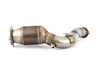 ES#4428807 - 769521KT - Oversized Downpipe With High Flow Catalytic Converter - 80mm to 65mm oversized stainless steel construction - Supersprint - Porsche