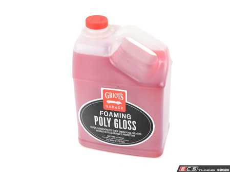 ES#4164180 - B3301 - Foaming Poly Gloss - 1 Gallon - Add hydrophobic protection and get more miles out of your shine - Griot's - Audi BMW Volkswagen Mercedes Benz MINI Porsche