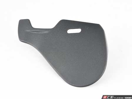 ES#322395 - 1K88813279B9 - Front Seat Trim Panel - Satin Black - Left - Genuine Volkswagen Audi - Volkswagen