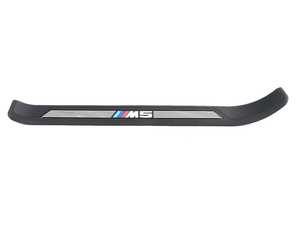 ES#4197974 - 51472466367 - E39 M5 Front Door Sill Cover - Left - Schwarz/black with M5 Logo - Genuine BMW - BMW