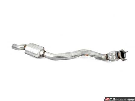 ES#2557245 - 8T0253095 - Exhaust Downpipe - left - Includes the flex section - Genuine Volkswagen Audi - Audi