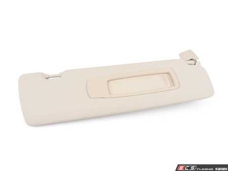 ES#2714224 - 51167353960 - F15 Sun Visor with Miror - Right - Oyster - Genuine BMW - BMW