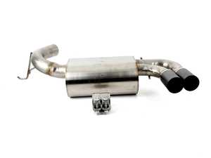 ES#4145323 - D660-0076-BLK - Dinan Free Flow Axle-Back Exhaust - Black Tips - Improve exhaust flow and reduce back-pressure - Dinan - BMW