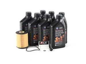 ES#2561278 - L12VECS -  Genuine Oil Service Kit - With ECS Magnetic Drain Plug - Includes Genuine oil filter and Genuine 5w-40 oil - Assembled By ECS - Audi Volkswagen