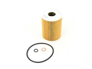 ES#4056528 - E113H D545 - Hengst Oil Filter Kit - Priced Each - Keep your oil free from contaminants and your engine happy. Includes o-rings and crush washers. - Hengst - BMW
