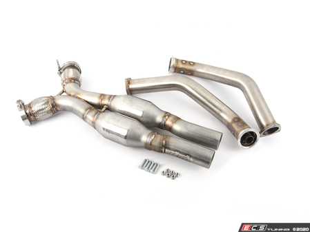 ES#4505214 - JHM-B8DPPDK - JHM High Flow Downpipe Kit - Catted Downpipes with or without X pipe and with or without Integrated Baffling! - JH Motorsports  - Audi