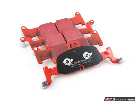 ES#4031330 - DP32290C - Front RedStuff Performance Brake Pad Set - High performance street pad featuring Kevlar technology. - EBC - Audi