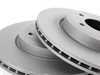 ES#10490 - 34116855156KT3 - Front Brake Rotors - Pair (325x25) - Restore braking power. - Zimmermann - BMW