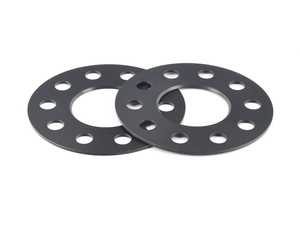 ES#4039781 - 0655665SW - DR Series Wheel Spacers - Black - 3mm (1 Pair) - Add those new wheels to your vehicle with these new wheel spacers - H&R - Audi Mercedes Benz MINI Porsche