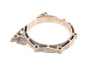 ES#1815717 - 6010110108 - Rear Main Crankshaft Seal Retainer - Bolted to the rear of the crankcase, this retainer holds the rear main seal in place - Genuine Mercedes Benz - Mercedes Benz