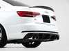 ES#4056580 - 006077LA01 - Audi B9 S4 Rear Diffuser - Gloss Black - Add some aggressive styling to your Audi! - ECS - Audi
