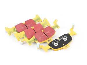 ES#4031332 - DP42290R - Front YellowStuff Performance Brake Pad Set - EBC's premium sport street pad that offers high friction levels and heat fade resistance - EBC - Audi